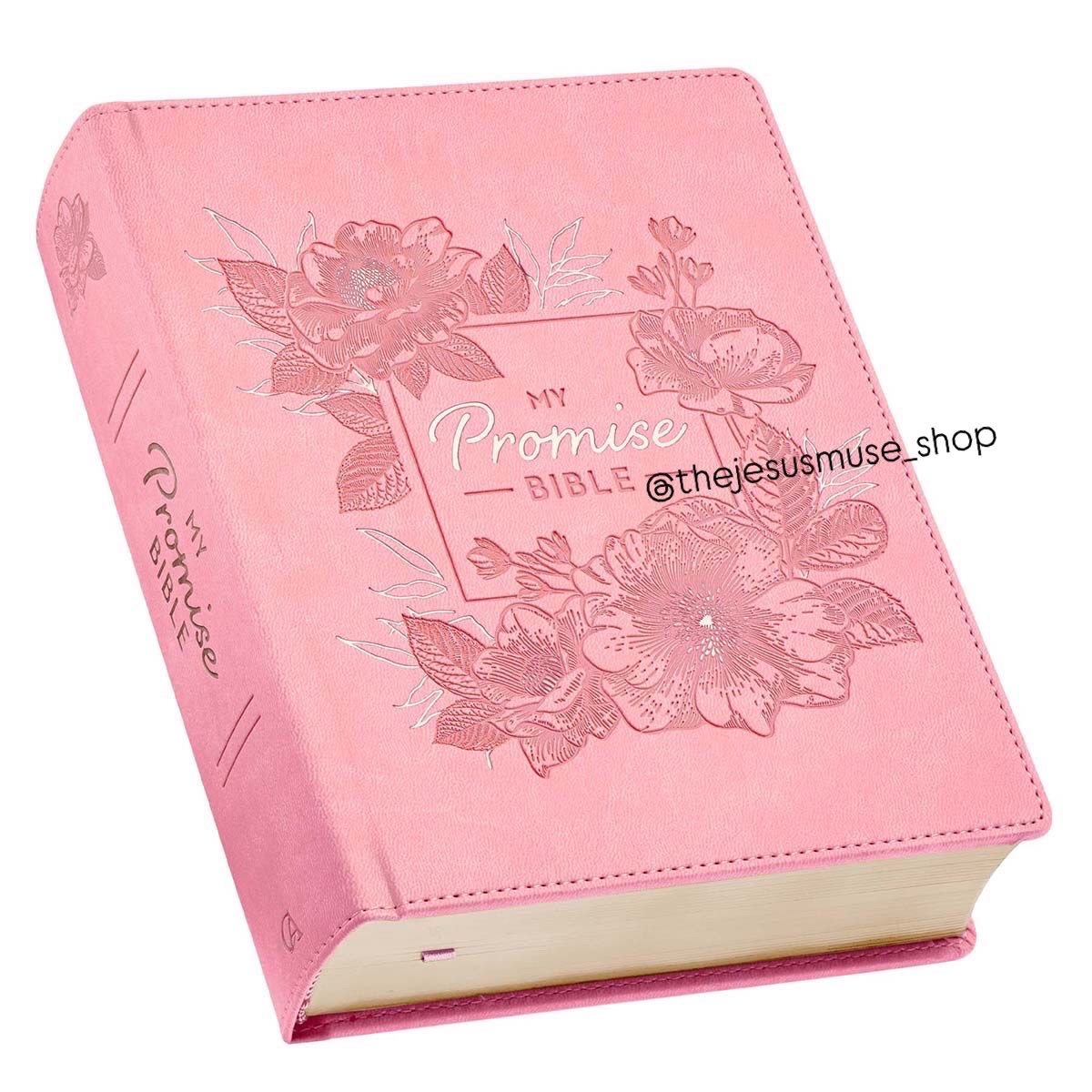KJV My Promise Bible-Pink/Faux Leather Hardcover