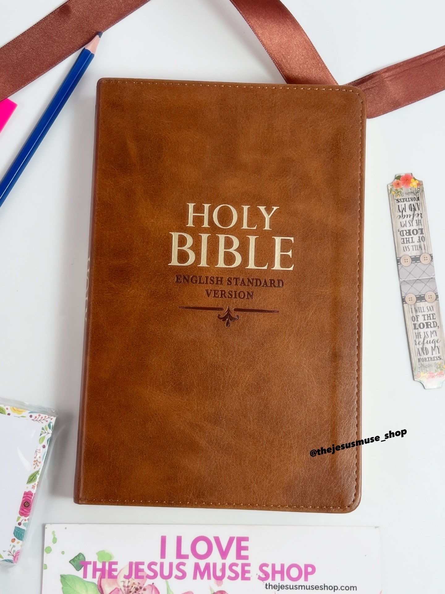 ESV Personal Size Bible Leather/Brown