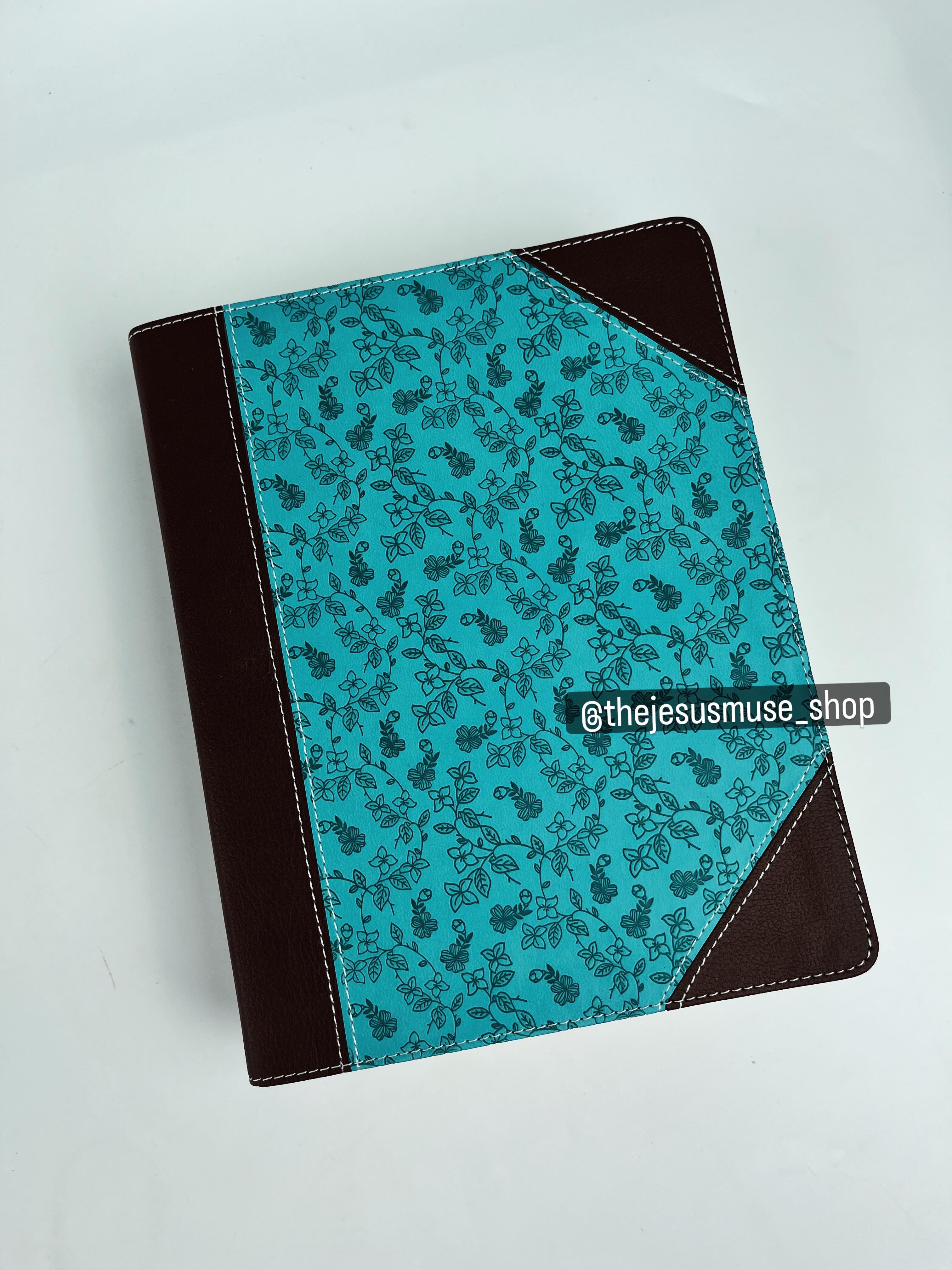 NIV Journal The Word/Teal+Brown