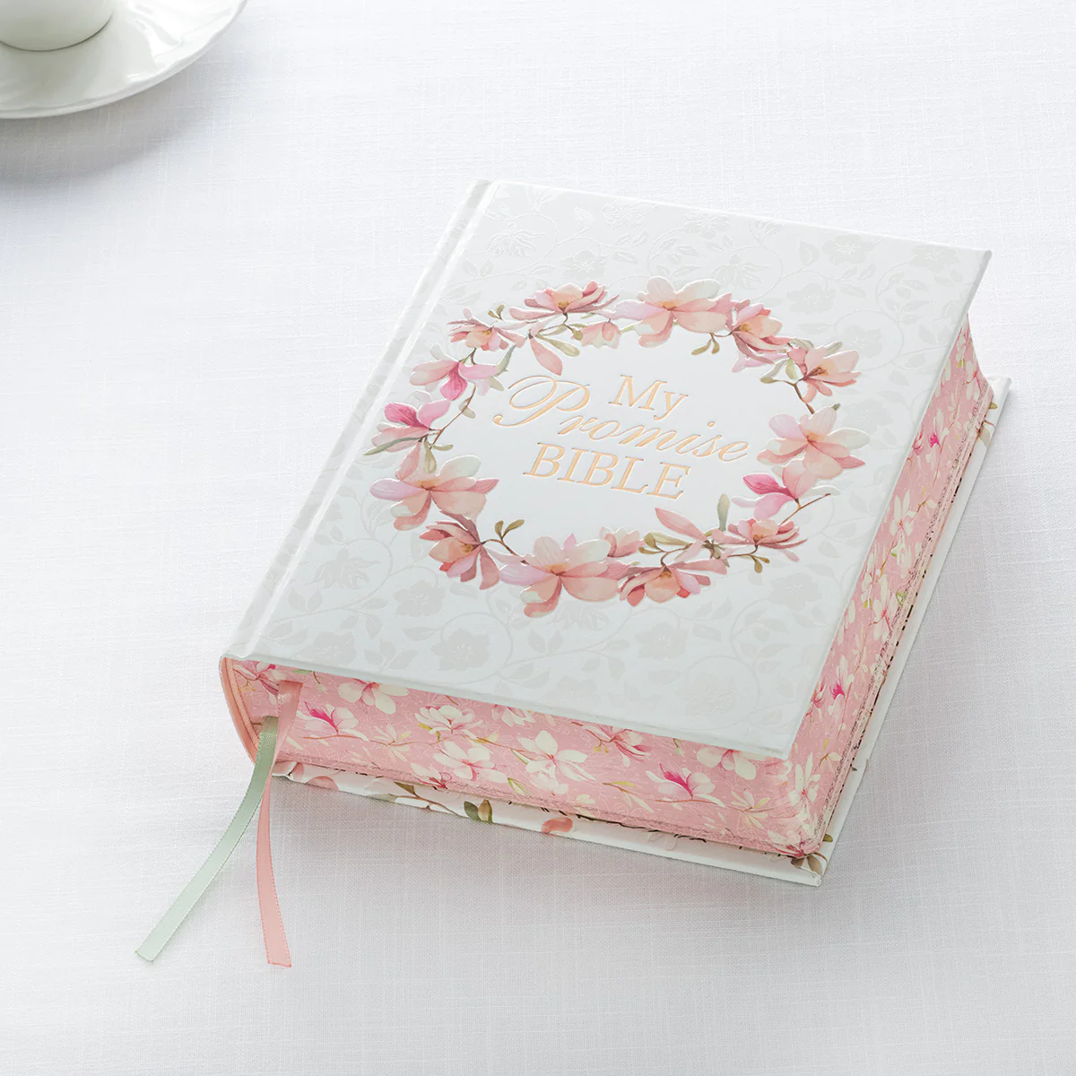 KJV My Promise Bible-Pink Floral/Hardback