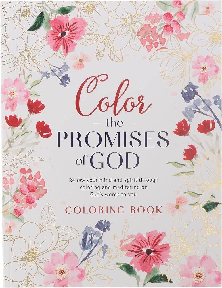 Color the Promises of God-Coloring Book/L