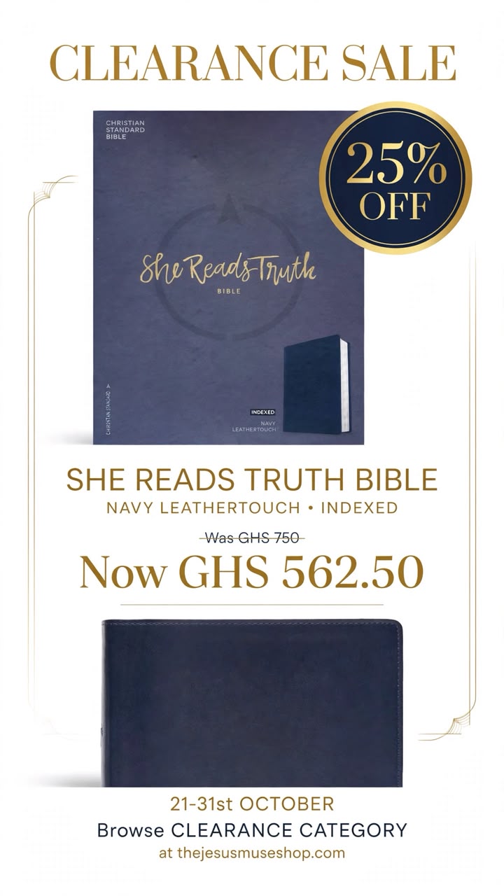 CSB SHE READS TRUTH- Navy leather touch/ Indexed/CS