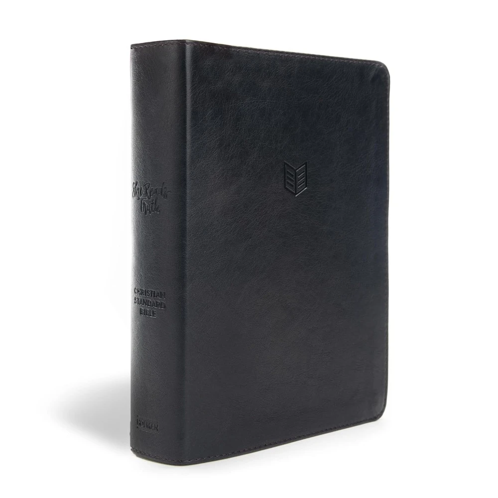 CSB SHE READS TRUTH- Black Leather/Indexed